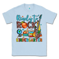 Dusty Blue ready to rock kindergarten Classic Tee - JahusDesignShop