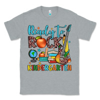 Heather Grey ready to rock kindergarten Classic Tee - JahusDesignShop