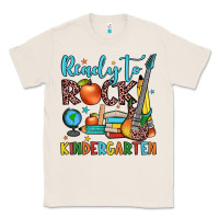 Natural ready to rock kindergarten Classic Tee - JahusDesignShop