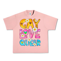 Salmon gay love queer Urban Heavy Tee - HRA Design Shop