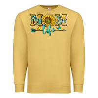 Antique Gold mom life Premium Sweatshirt - NancyCooperArtShop