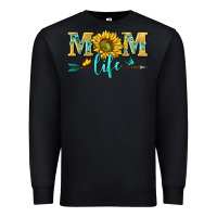 Black mom life Premium Sweatshirt - NancyCooperArtShop