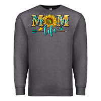 Charcoal Heather mom life Premium Sweatshirt - NancyCooperArtShop