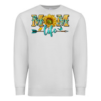 Dove Grey mom life Premium Sweatshirt - NancyCooperArtShop