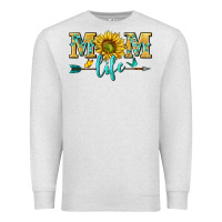 Oatmeal Heather mom life Premium Sweatshirt - NancyCooperArtShop