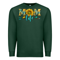 Sports Green mom life Premium Sweatshirt - NancyCooperArtShop