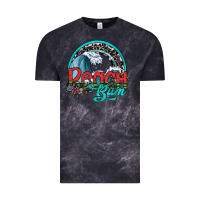 Cloud Black beach bum Vintage Tee - SublimationCraftShop