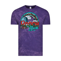 Cloud Purple beach bum Vintage Tee - SublimationCraftShop