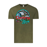 Vintage Olive beach bum Vintage Tee - SublimationCraftShop
