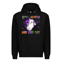Black spook around and find out Premium Hoodie - LillyAllenDesigns