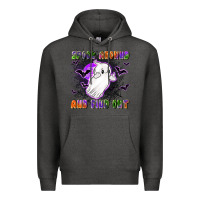 Charcoal Heather spook around and find out Premium Hoodie - LillyAllenDesigns