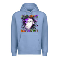 Colony Blue spook around and find out Premium Hoodie - LillyAllenDesigns