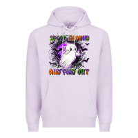 Lilac spook around and find out Premium Hoodie - LillyAllenDesigns