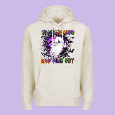 Spook Around And Find Out Premium Hoodie Designed By Lillyallendesigns