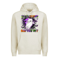 Oatmeal Heather spook around and find out Premium Hoodie - LillyAllenDesigns