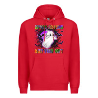 Red spook around and find out Premium Hoodie - LillyAllenDesigns