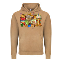 Vintage Camel tacos coffee cups Vintage Hoodie - Zillion Design Studio