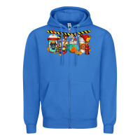 True Royal firefighter coffee Zipper Hoodie - Jasminsmagicworld