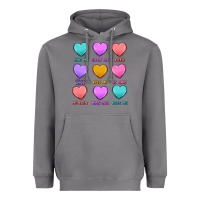 Storm valentine's day candy hearts Heavyweight Hoodie - MaliasSmallBusiness