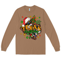 Toasted Coconut texas christmas Long Sleeve Tee - AdoDesignShop
