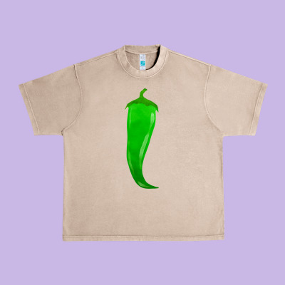 Ananemi Chilli Pepper Fa Element Urban Heavy Tee Designed By Fadigitalartstudio