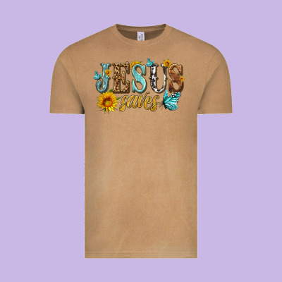 Jesus Saves Vintage Tee Designed By Hra Design Shop