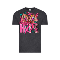 Vintage Black hope with woman hands Vintage Tee - AdoDesignShop