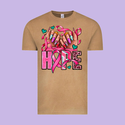 Hope With Woman Hands Vintage Tee Designed By Adodesignshop