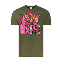 Vintage Olive hope with woman hands Vintage Tee - AdoDesignShop