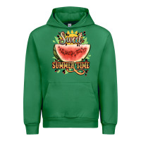 Emerald sweet summer time watermelon Urban Hoodie - NancyCooperArtShop