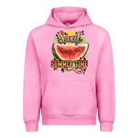 Fuchsia Pink sweet summer time watermelon Urban Hoodie - NancyCooperArtShop
