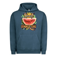 Pigment Midnight Navy sweet summer time watermelon Urban Hoodie - NancyCooperArtShop