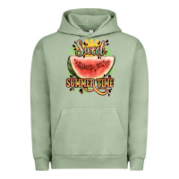 Pigment Oil Green sweet summer time watermelon Urban Hoodie - NancyCooperArtShop