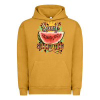Pigment Peanut Butter sweet summer time watermelon Urban Hoodie - NancyCooperArtShop