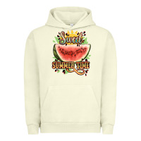 Pigment Pistachio sweet summer time watermelon Urban Hoodie - NancyCooperArtShop