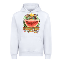 White sweet summer time watermelon Urban Hoodie - NancyCooperArtShop