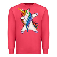 Cardinal dabbing unicorn Premium Sweatshirt - MaliasSmallBusiness