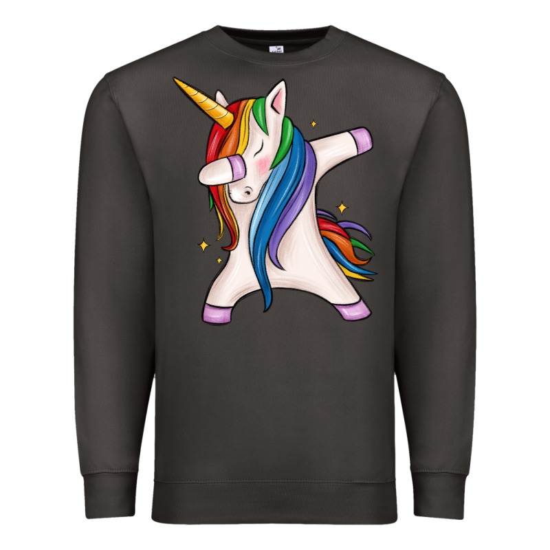Dabbing Unicorn Premium Sweatshirt by MaliasSmallBusiness | Teevron