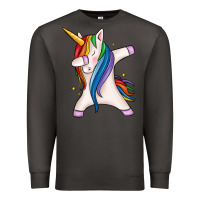 Smoke dabbing unicorn Premium Sweatshirt - MaliasSmallBusiness