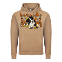 Vintage Coffee western border collie mom Vintage Hoodie - texasbilliewilder