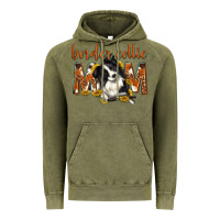 Vintage Olive western border collie mom Vintage Hoodie - texasbilliewilder