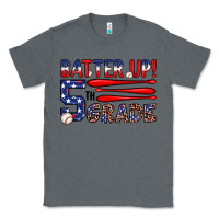Charcoal Heather batter up 5th grade Classic Tee - JahusDesignShop