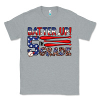 Heather Grey batter up 5th grade Classic Tee - JahusDesignShop