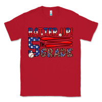 Red batter up 5th grade Classic Tee - JahusDesignShop