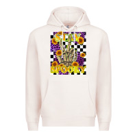 Pale Pink stay skeleton hand spooky Premium Hoodie - LillyAllenDesigns