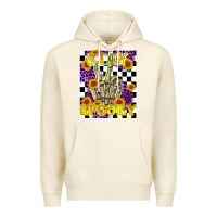 Sandshell stay skeleton hand spooky Premium Hoodie - LillyAllenDesigns
