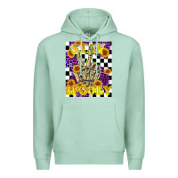 Seafoam stay skeleton hand spooky Premium Hoodie - LillyAllenDesigns