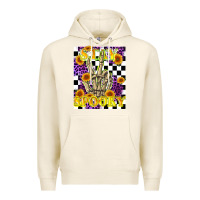 Tofu stay skeleton hand spooky Premium Hoodie - LillyAllenDesigns