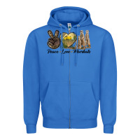 True Royal Peace Love Meerkats Zipper Hoodie - LillyAllenDesigns