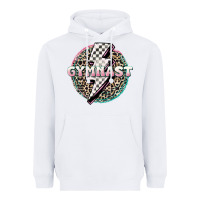 White gymnast Heavyweight Hoodie - MaliasSmallBusiness